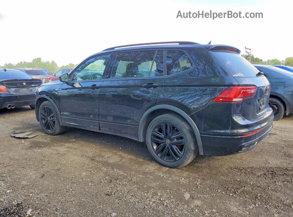 3VV8B7AX2NM066265 2022 VOLKSWAGEN TIGUAN Black Trasero izquierdo
