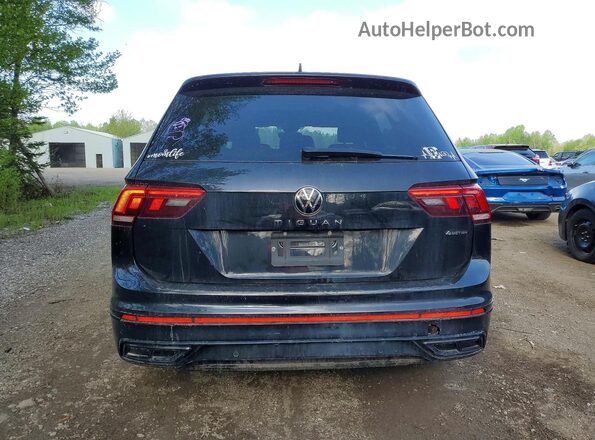 3VV8B7AX2NM066265 2022 VOLKSWAGEN TIGUAN Black Vista trasera