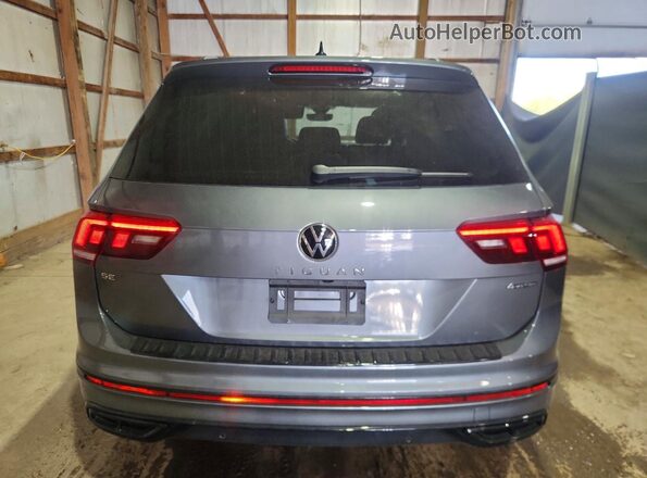 3VV8B7AX2RM146414 2024 VOLKSWAGEN TIGUAN Gray Rear view