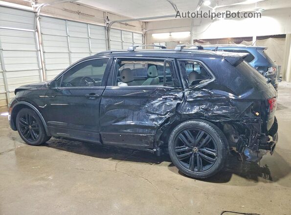 3VV8B7AX4NM000445 2022 VOLKSWAGEN TIGUAN Black Rear left