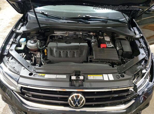 3VV8B7AX4NM000445 2022 VOLKSWAGEN TIGUAN Black Engine compartment view