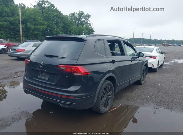 3VV8B7AX4NM087084 2022 VOLKSWAGEN TIGUAN Black Задня права чверть