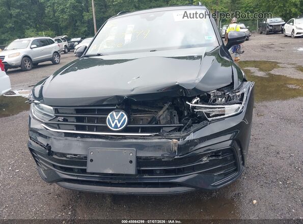 3VV8B7AX4NM087084 2022 VOLKSWAGEN TIGUAN Black Вид спереду