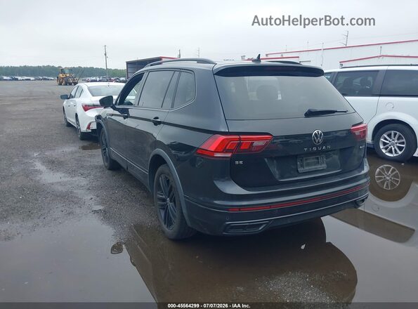 3VV8B7AX4NM087084 2022 VOLKSWAGEN TIGUAN Black Задня ліва чверть