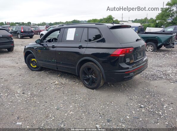 3VV8B7AX5PM015507 2023 VOLKSWAGEN TIGUAN Black უკანა მარცხენა