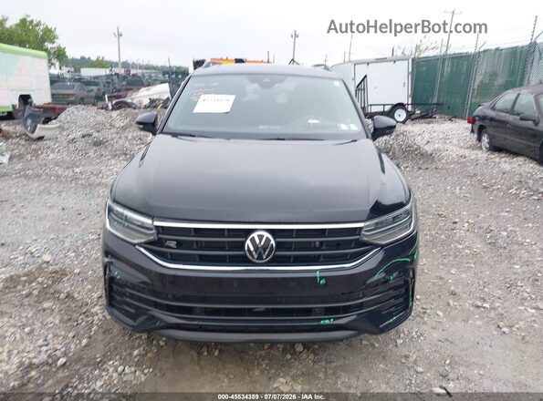3VV8B7AX5PM015507 2023 VOLKSWAGEN TIGUAN Black ხელსაწყოთა პანელის ხედი