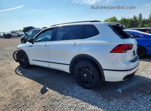 3VV8B7AX6NM107156 2022 VOLKSWAGEN TIGUAN White უკანა მარცხენა