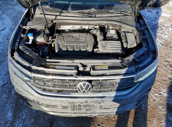 3VV8B7AX6NM119419 2022 VOLKSWAGEN TIGUAN Gray Widok wnętrza z tyłu