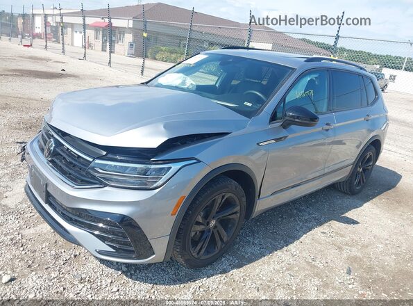 3VV8B7AX6PM016617 2023 VOLKSWAGEN TIGUAN Silver წინა მარცხენა ხედი სამი მეოთხედიდან