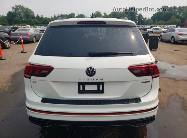3VV8B7AX8PM077435 2023 VOLKSWAGEN TIGUAN White უკანა ხედი