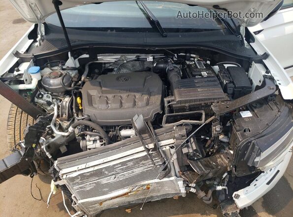 3VV8B7AX8PM077435 2023 VOLKSWAGEN TIGUAN White ძრავის განყოფილების ხედი