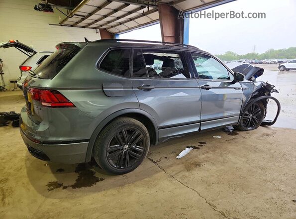 3VV8B7AX9NM047969 2022 VOLKSWAGEN TIGUAN Gray უკანა მარჯვენა