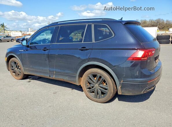 3VV8B7AX9NM081278 2022 VOLKSWAGEN TIGUAN Black Задня ліва чверть