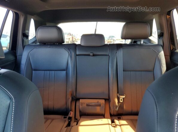 3VV8B7AX9NM081278 2022 VOLKSWAGEN TIGUAN Black Вид задніх сидінь