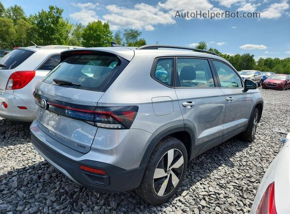 3VV8C7B23SM046912 2025 VOLKSWAGEN TAOS Серебряный Задняя правая четверть
