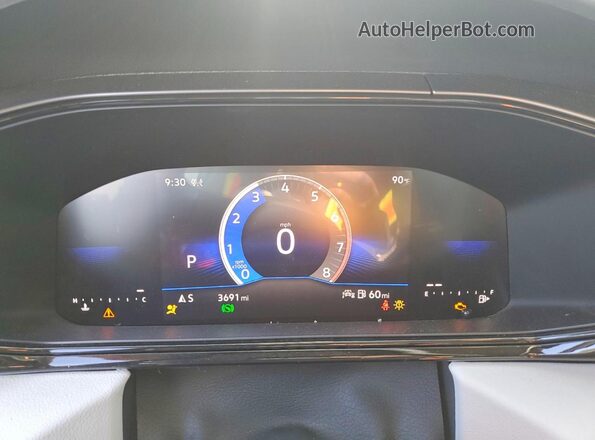 3VV8C7B26TM047005 2026 VOLKSWAGEN TAOS Gray Вид щитка приладів