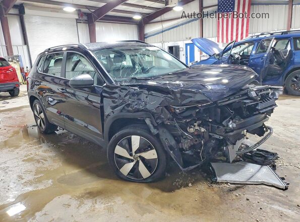 3VV8C7B27TM009282 2026 VOLKSWAGEN TAOS Черный Передняя правая четверть