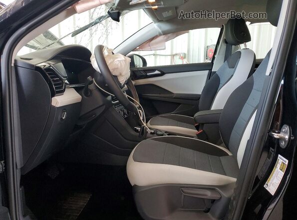3VV8C7B27TM009282 2026 VOLKSWAGEN TAOS Черный Вид салона спереди