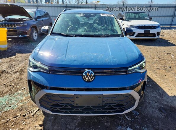 3VV8C7B2XSM051539 2025 VOLKSWAGEN TAOS Blue Front view