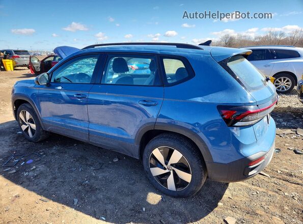 3VV8C7B2XSM051539 2025 VOLKSWAGEN TAOS Blue Rear left