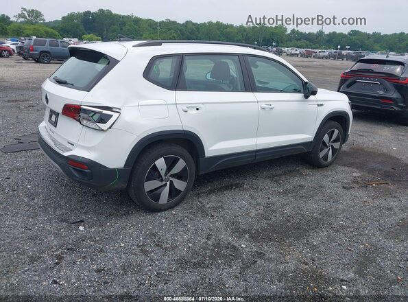 3VV8X7B22RM030053 2024 VOLKSWAGEN TAOS White Հետևի աջ