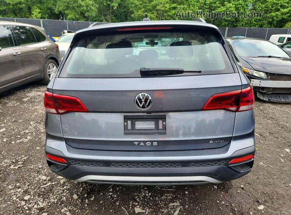 3VV8X7B23RM019269 2024 VOLKSWAGEN TAOS Gray Հետևի տեսք