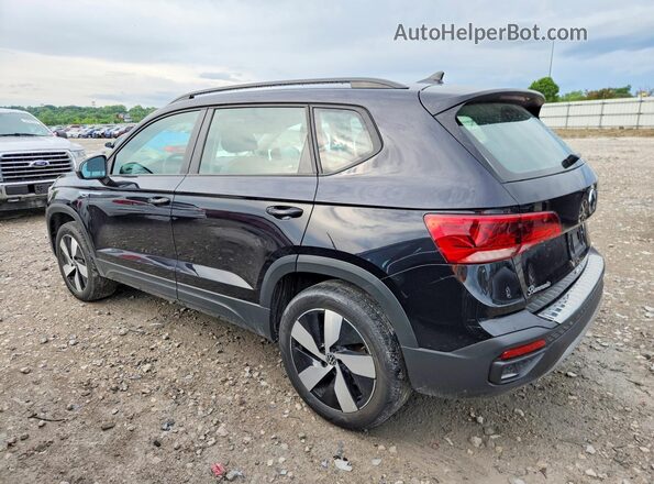 3VV8X7B26RM080356 2024 VOLKSWAGEN TAOS Черный Задняя левая четверть