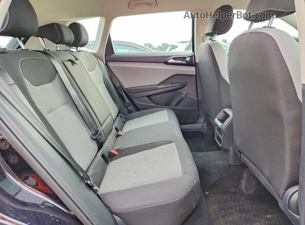 3VV8X7B26RM080356 2024 VOLKSWAGEN TAOS Черный Вид задней части салона