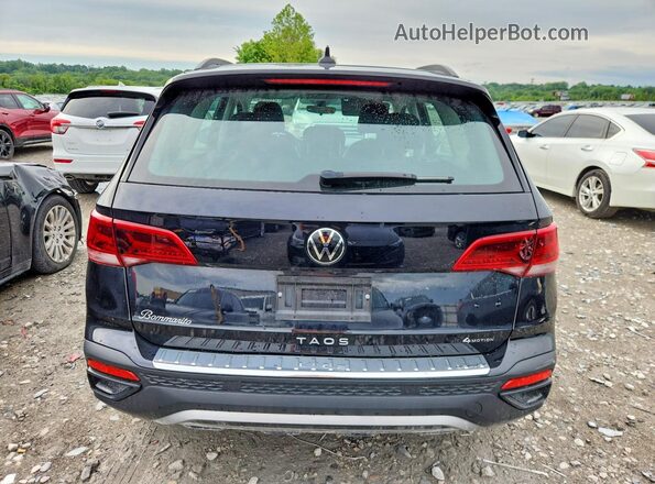 3VV8X7B26RM080356 2024 VOLKSWAGEN TAOS Черный Вид сзади