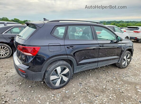 3VV8X7B26RM080356 2024 VOLKSWAGEN TAOS Черный Задняя правая четверть