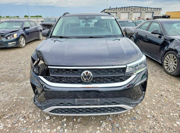 3VV8X7B26RM080356 2024 VOLKSWAGEN TAOS Черный Вид спереди