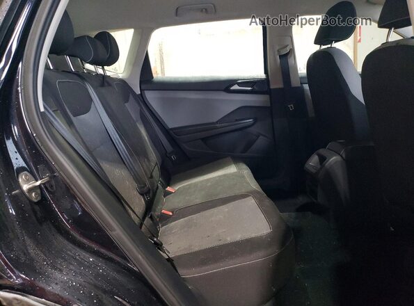 3VV8X7B27RM122095 2024 VOLKSWAGEN TAOS Черный Вид задней части салона