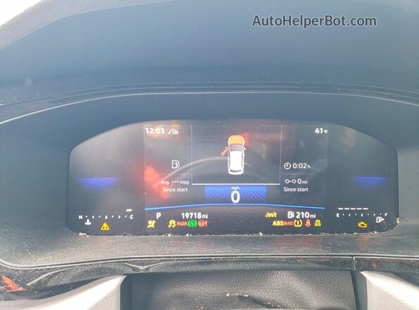 3VV8X7B27RM122095 2024 VOLKSWAGEN TAOS Черный Вид щитка приборов