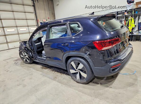 3VV8X7B28RM130089 2024 VOLKSWAGEN TAOS Черный Задняя левая четверть
