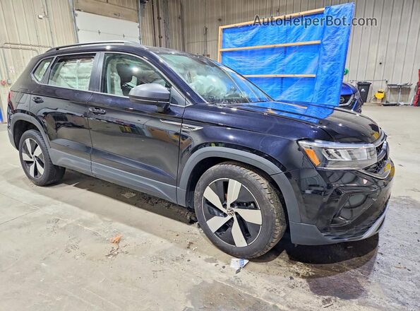 3VV8X7B28RM130089 2024 VOLKSWAGEN TAOS Черный Передняя правая четверть