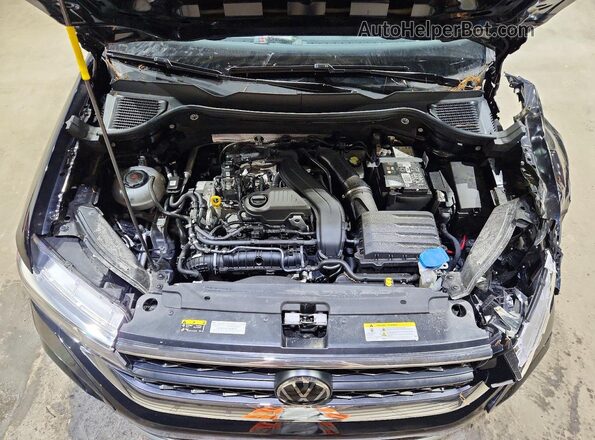 3VV8X7B28RM130089 2024 VOLKSWAGEN TAOS Черный Вид подкапотного пространства