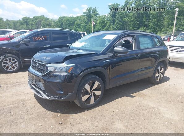 3VV8X7B29RM036626 2024 VOLKSWAGEN TAOS Black Передня ліва чверть