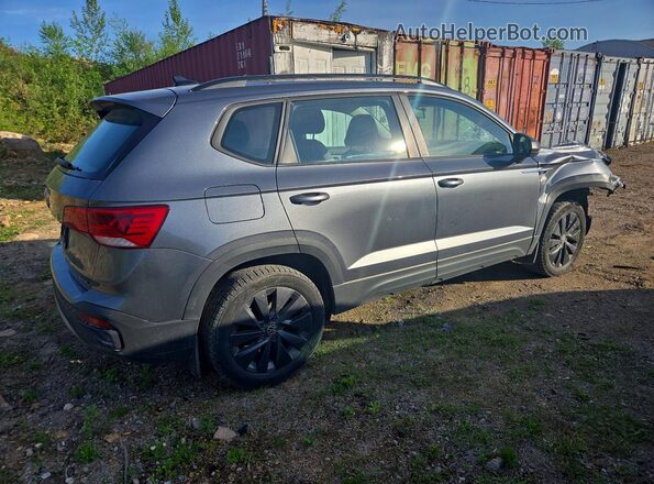 3VVAX7B22NM080981 2022 VOLKSWAGEN TAOS Gray Trasero derecho