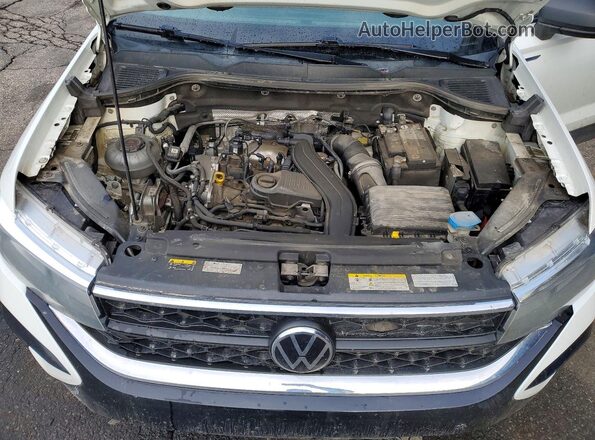 3VVAX7B23NM037413 2022 VOLKSWAGEN TAOS Белый Вид задней части салона