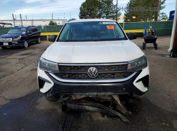 3VVAX7B23NM037413 2022 VOLKSWAGEN TAOS Белый Вид спереди