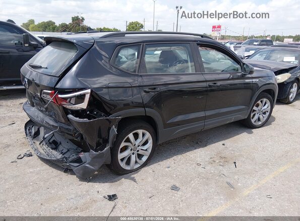 3VVAX7B24PM348139 2023 VOLKSWAGEN TAOS Black Հետևի աջ