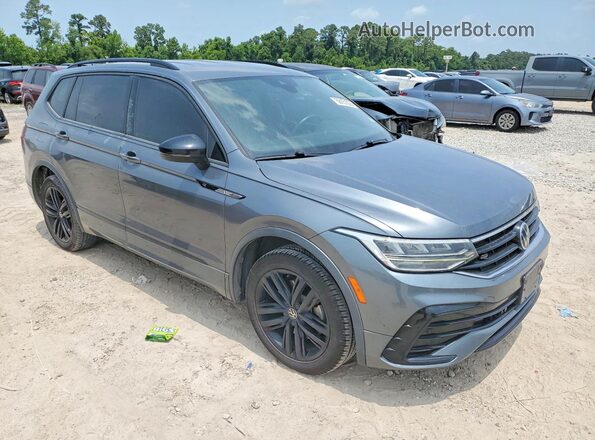 3VVCB7AX0NM023232 2022 VOLKSWAGEN TIGUAN Серый Передняя правая четверть