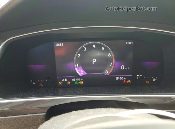 3VVCB7AX0NM023232 2022 VOLKSWAGEN TIGUAN Серый Вид щитка приборов