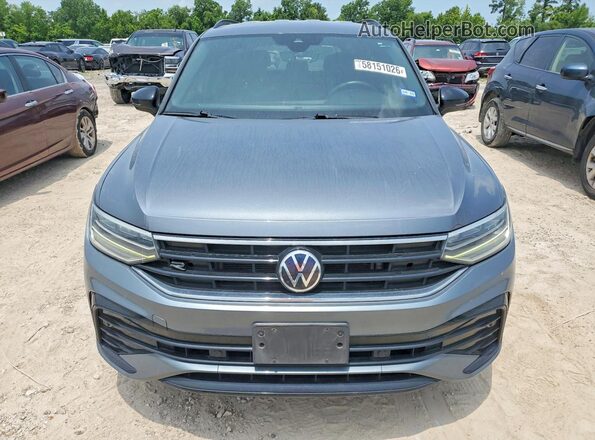 3VVCB7AX0NM023232 2022 VOLKSWAGEN TIGUAN Серый Вид спереди