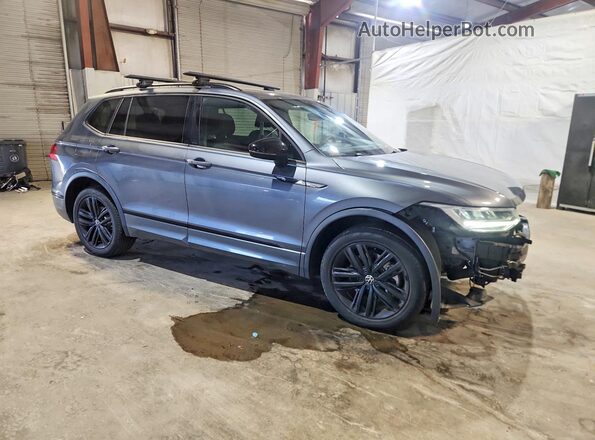 3VVCB7AX0NM061494 2022 VOLKSWAGEN TIGUAN Gray Передня права чверть