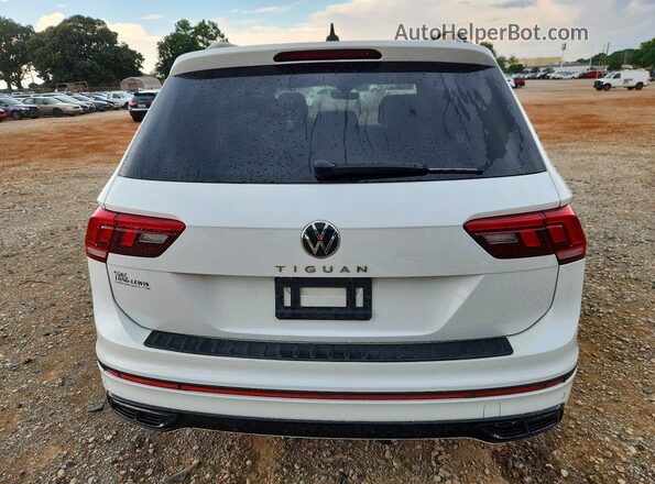 3VVCB7AX1NM104871 2022 VOLKSWAGEN TIGUAN White Widok z tyłu