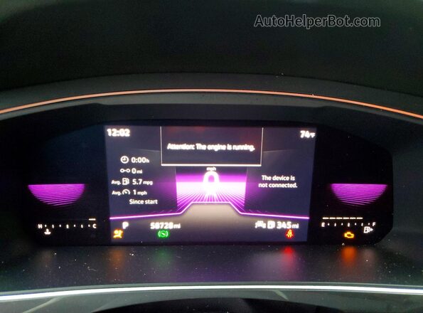 3VVCB7AX1PM032864 2023 VOLKSWAGEN TIGUAN Black Instrument cluster view