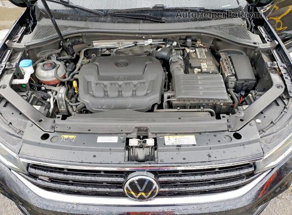 3VVCB7AX1PM032864 2023 VOLKSWAGEN TIGUAN Black Engine compartment view