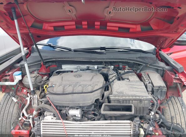 3VVCB7AX1RM046332 2024 VOLKSWAGEN TIGUAN Red უკანა ხედი