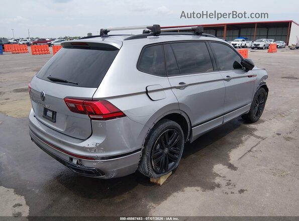 3VVCB7AX3NM158429 2022 VOLKSWAGEN TIGUAN Silver Rear right